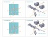 Quinta Studio QT72057 Browning .50 M2HB Machine Gun, 2 pcs (for all kits) 1/72